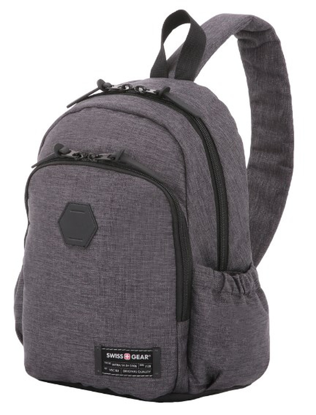 Рюкзак Swissgear 13'', с одним плечевым ремнем, cерый, 25х14х35 см, 12 л, шт фото