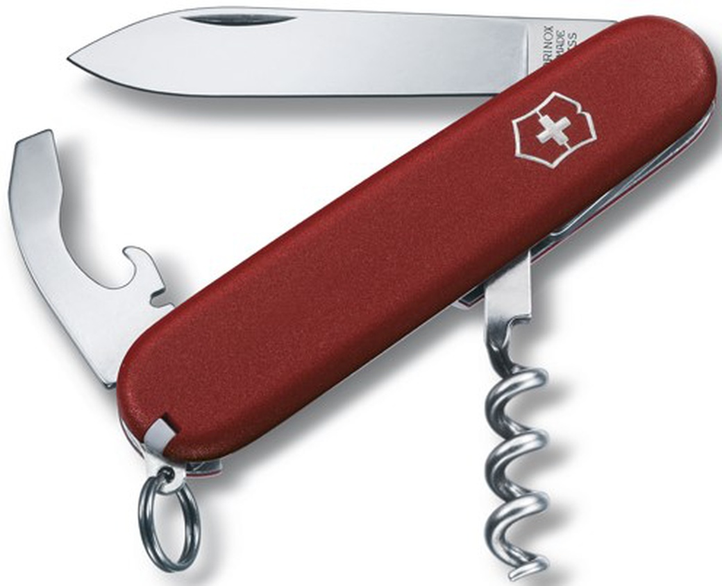 Нож Victorinox EcoLine, 84 мм, 9 функций, красный матовый фото