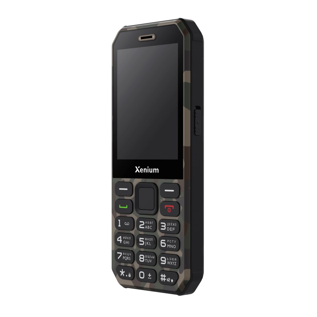 Мобильный телефон Xenium X300 Зеленый камуфляж фото