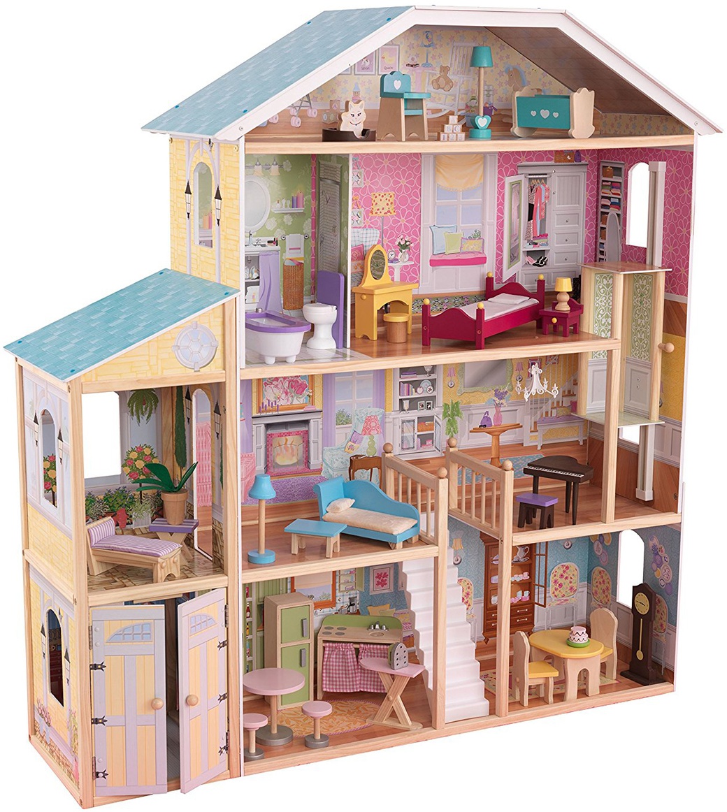 KidKraft Большой кукольный дом для Барби "Великолепный (Королевский) Особняк" с мебелью фото