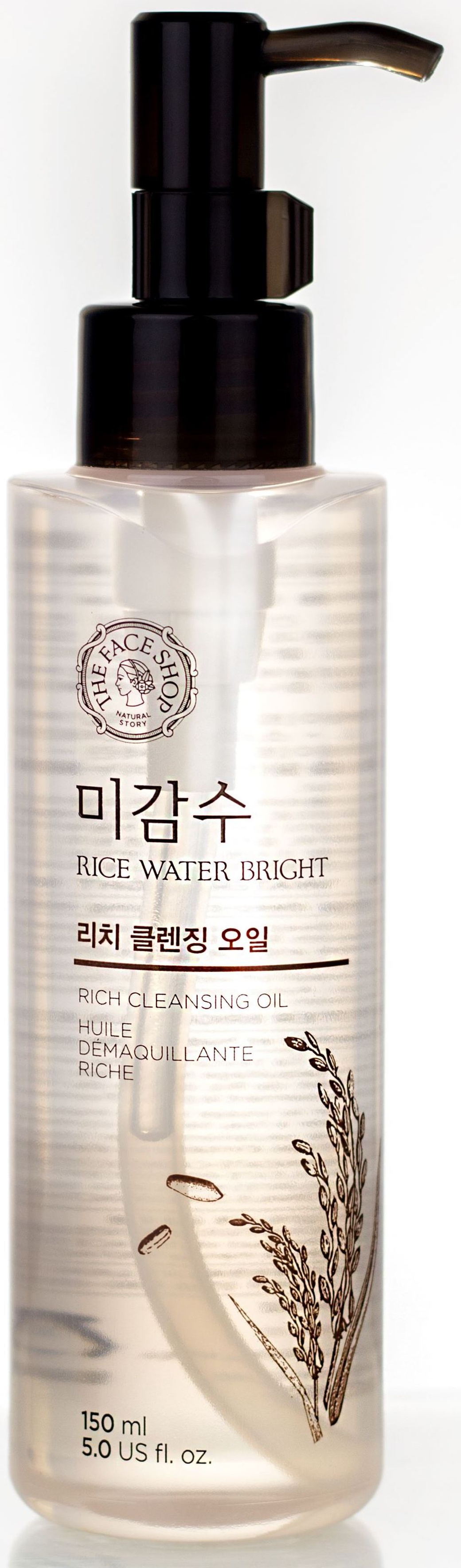 The Face Shop Гидрофильное масло Rice Water Bright Cleansing Rich Oil фото