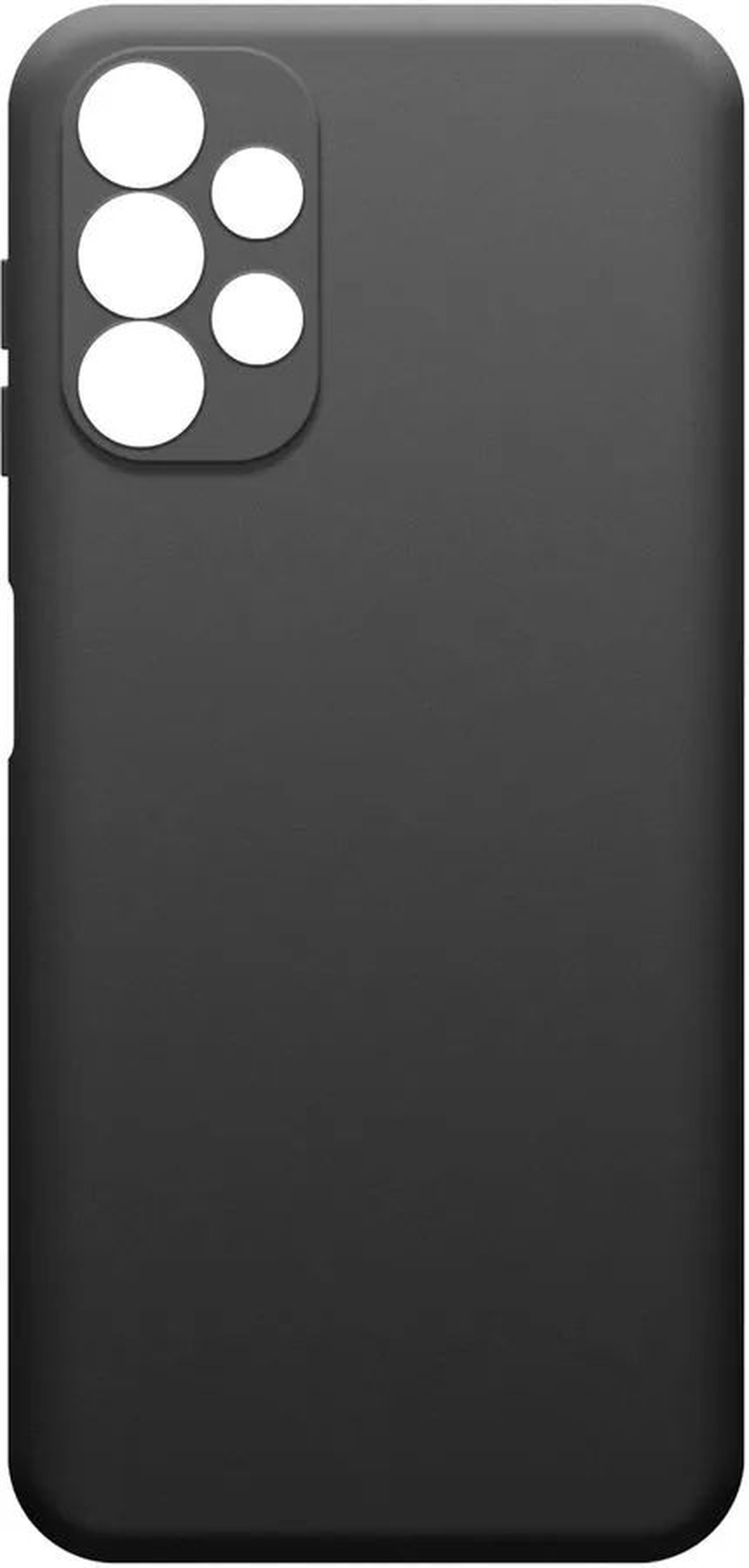 Чехол-накладка для Samsung Galaxy A13 черный, BoraSCO фото