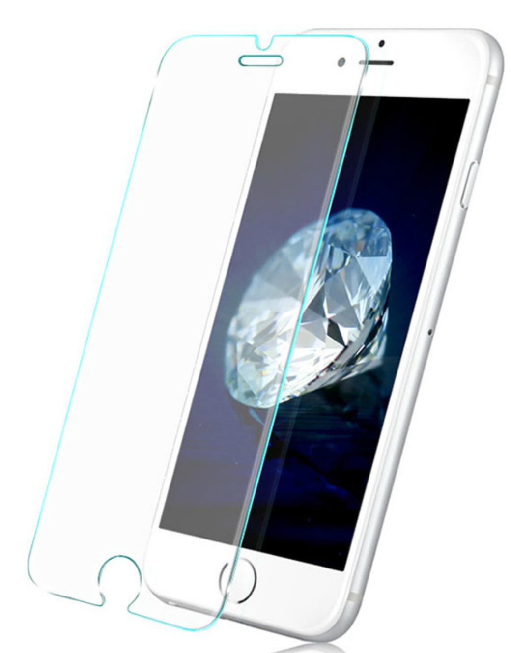 Защитное стекло 9H Hardness HD для iPhone 8 Plus/7 Plus, прозрачный фото