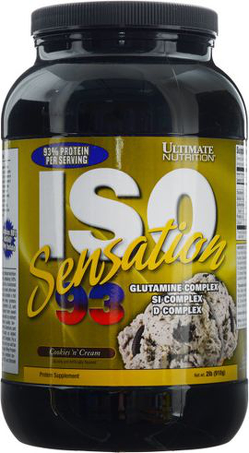 Протеин Ultimate Nutrition ISO Sensation 93 (910 г) печенье с кремом фото