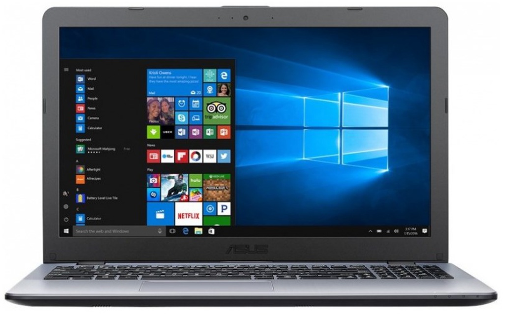 Ноутбук 15.6" Asus VivoBook X542UR-DM055T (Core i5 7200U/4Gb/1Tb/DVDRW/930MX 2Gb/FHD/Windows 10) серый фото