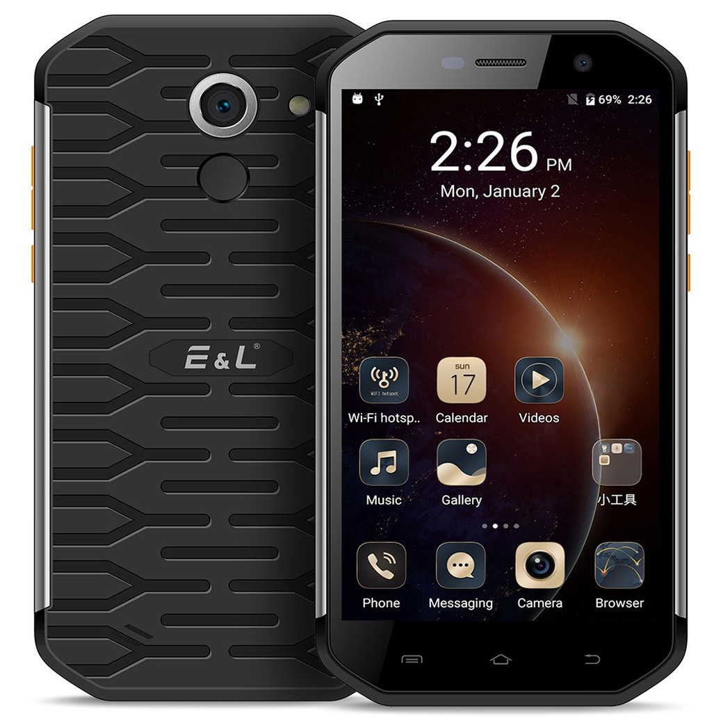 Смартфон El S60 7.0" 3/64Gb (Black) черный фото