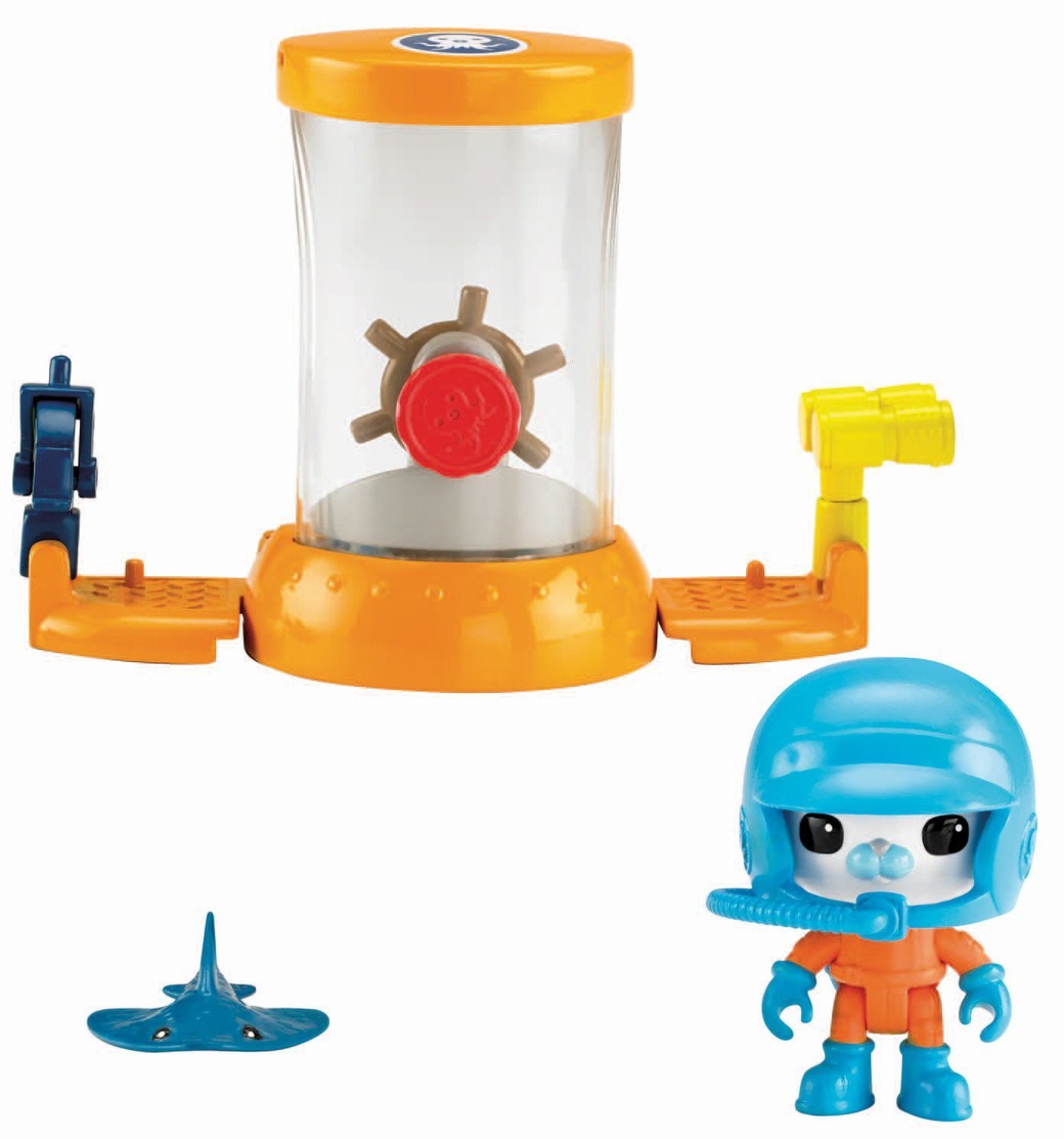 Octonauts Капитан Барнакл и подводная палуба Mattel BDL89 фото
