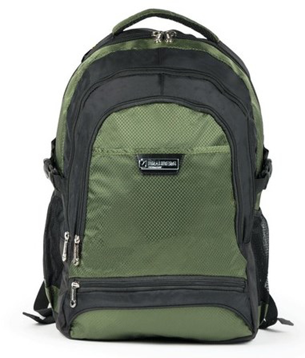 Рюкзак для школы и офиса Brauberg StreetRacer 1, 48*34*18см, 30 л, черно-зеленый фото