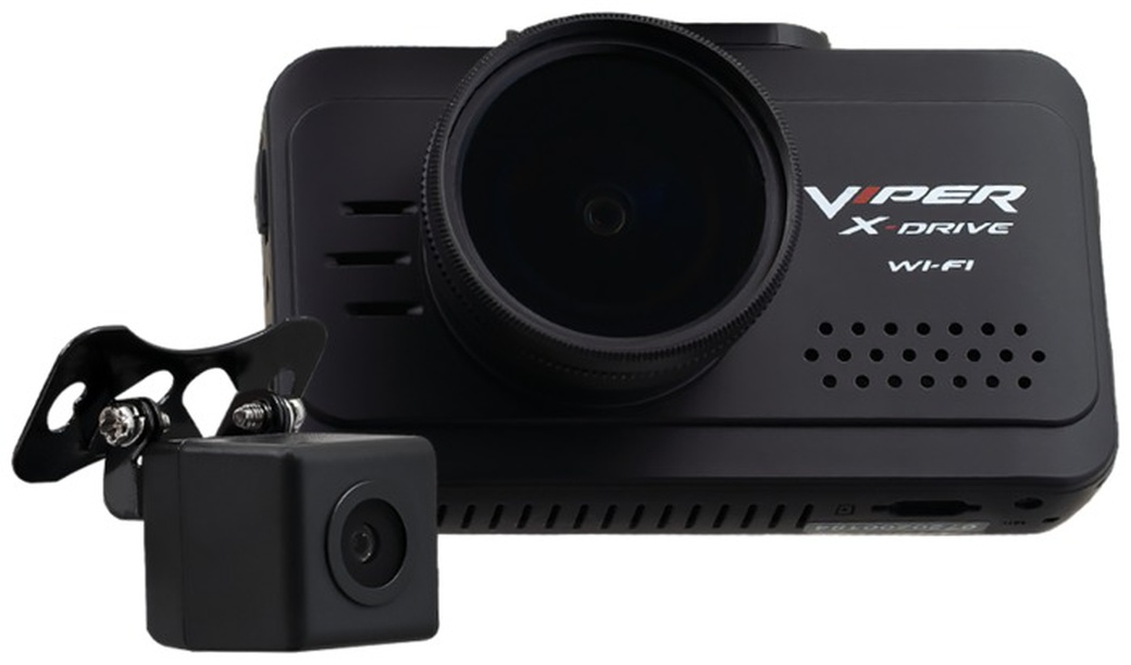 Видеорегистратор Viper X-DRIVE DUO Wi-Fi (+ кам.заднего вида, салонная) фото