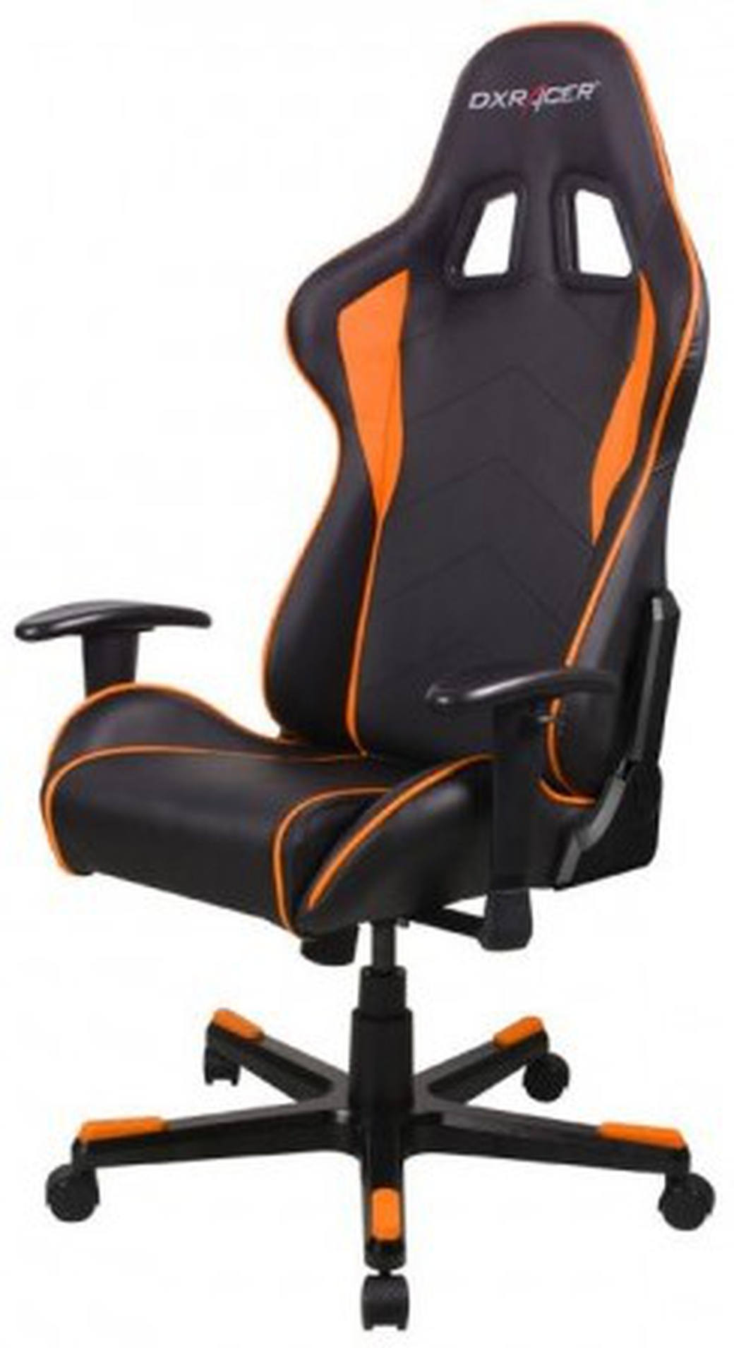DXRacer Formula Игровое кресло чёрно-оранжевое, OH/FE08/NO, экокожа фото