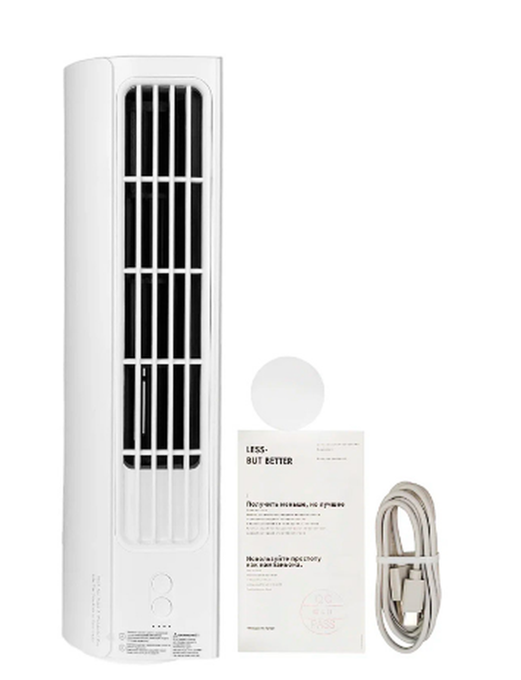 Вентилятор колонный SOLOVE F9, белый фото
