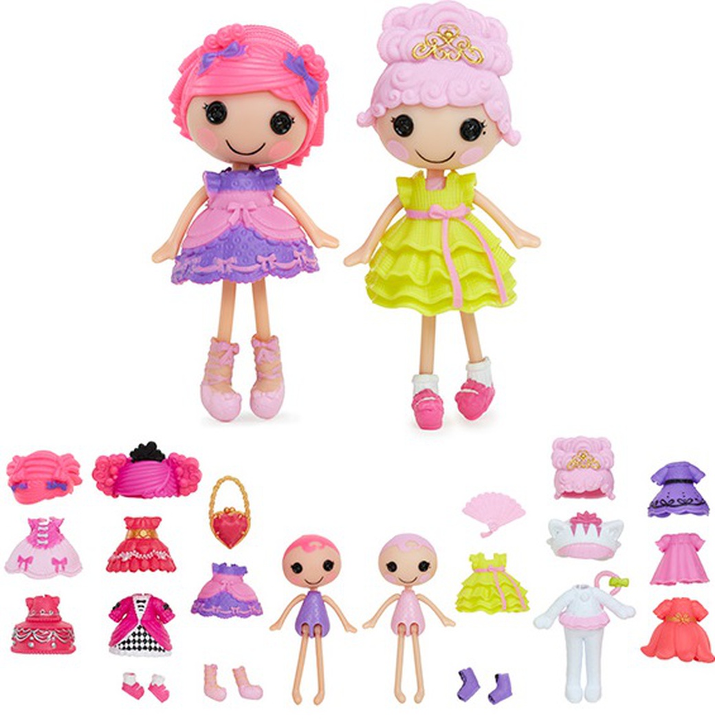 Lalaloopsy Mini с двумя куклами и аксессуарами Игровой набор фото