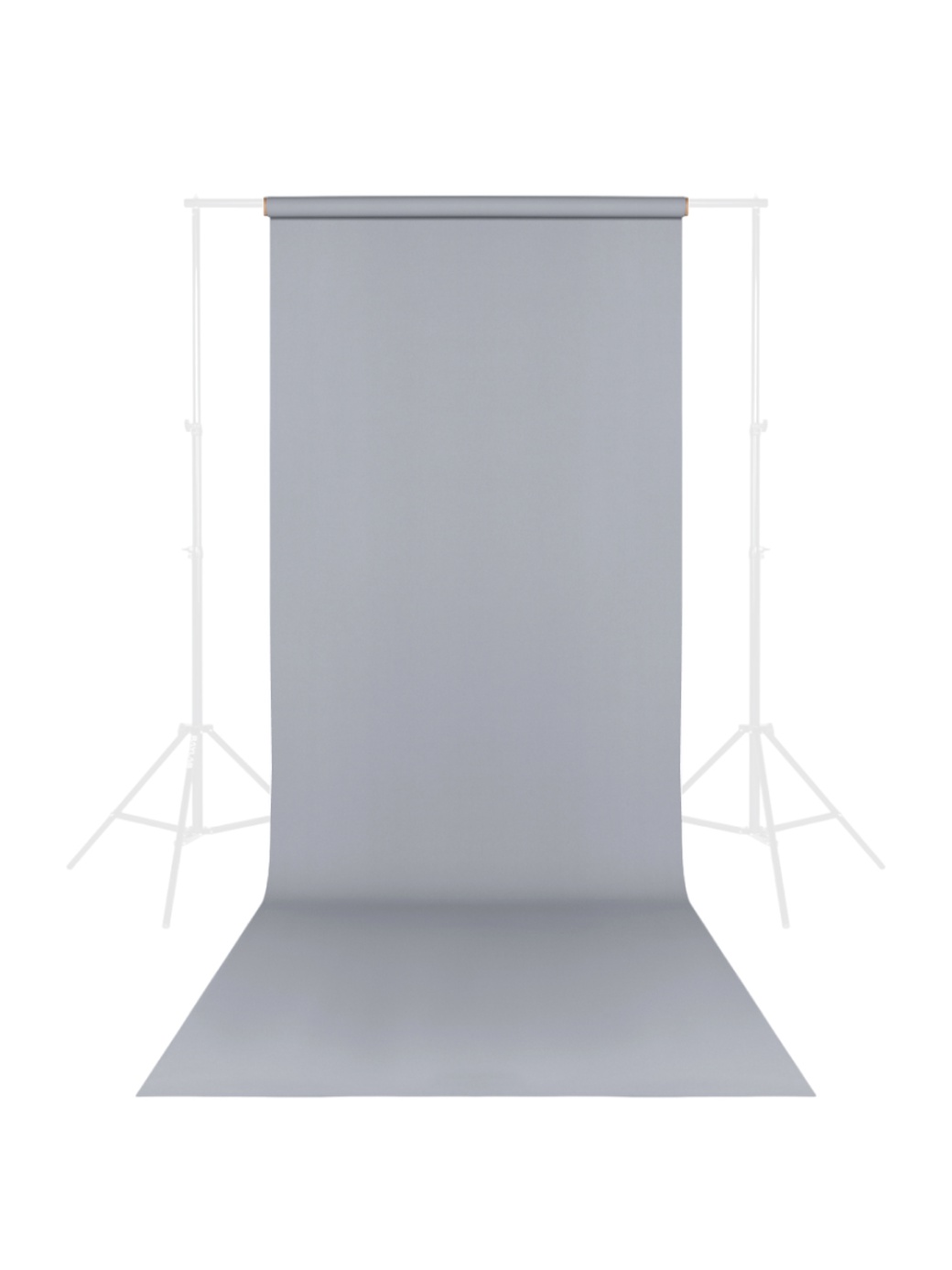 Фон бумажный Raylab 017 Light Grey светло-серый 1.35x6м фото