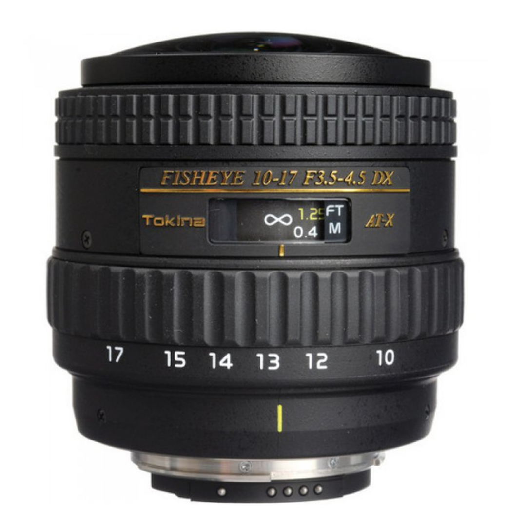 Объектив Tokina AT-X 10-17mm f/3.5-4.5 (AT-X 107) AF DX NH Fisheye Canon EF-S фото
