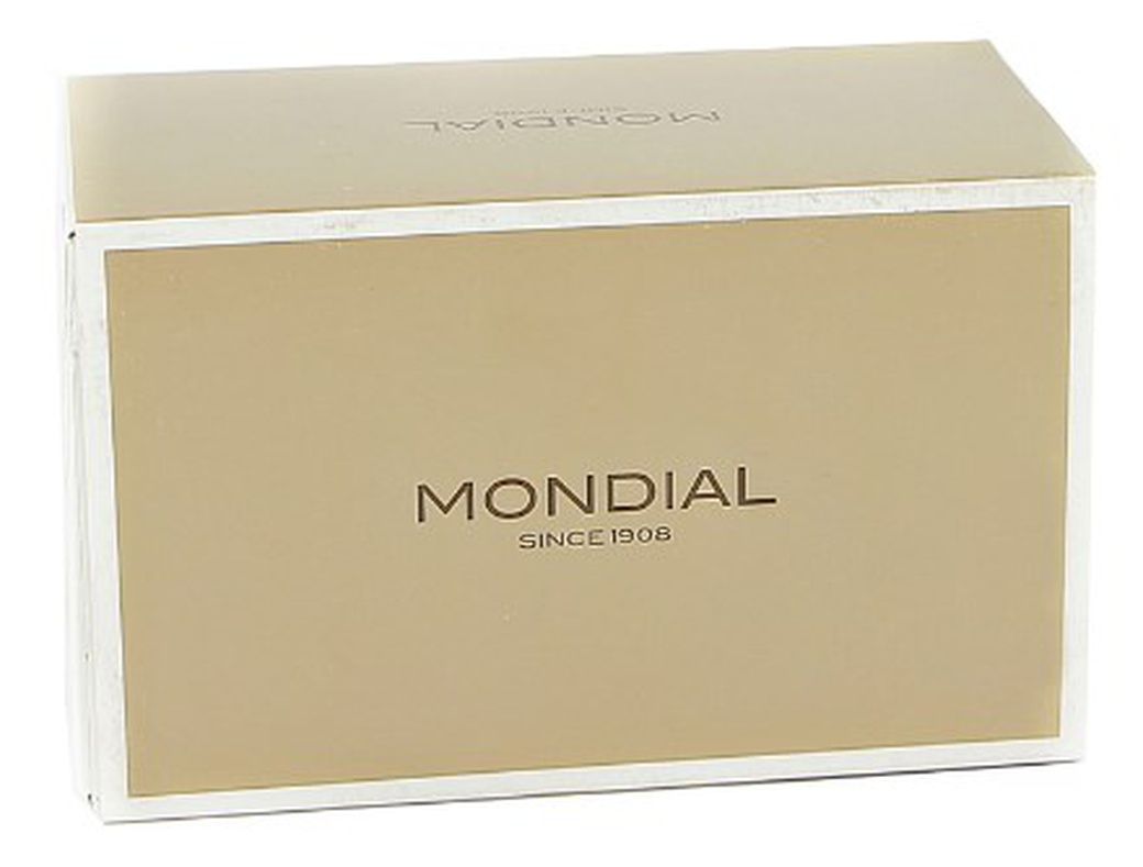 Набор бритвенный Mondial: классический станок, помазок, подставка; слоновая кость фото