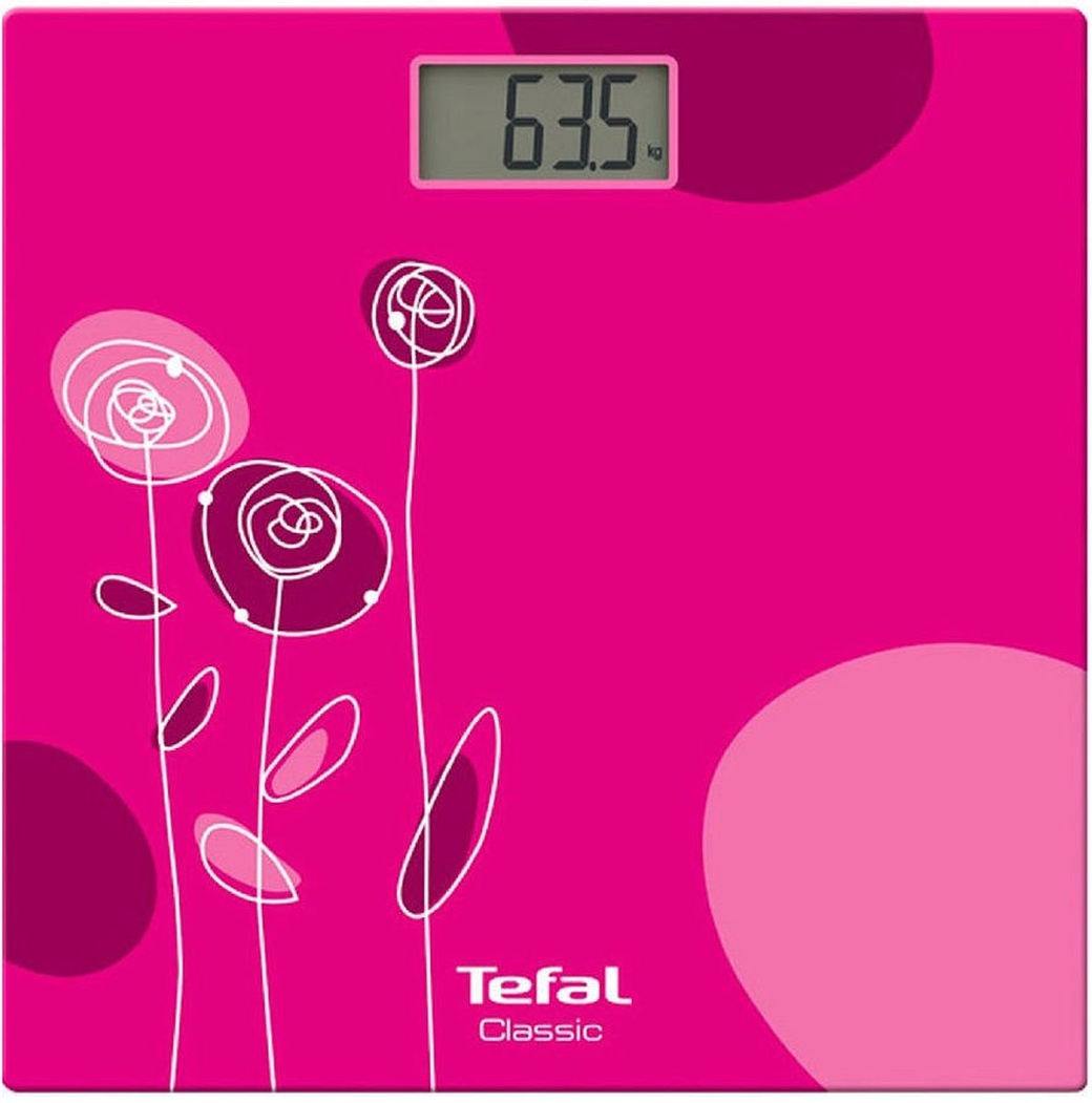 Весы напольные электронные Tefal PP1147V0 макс.160кг розовый фото