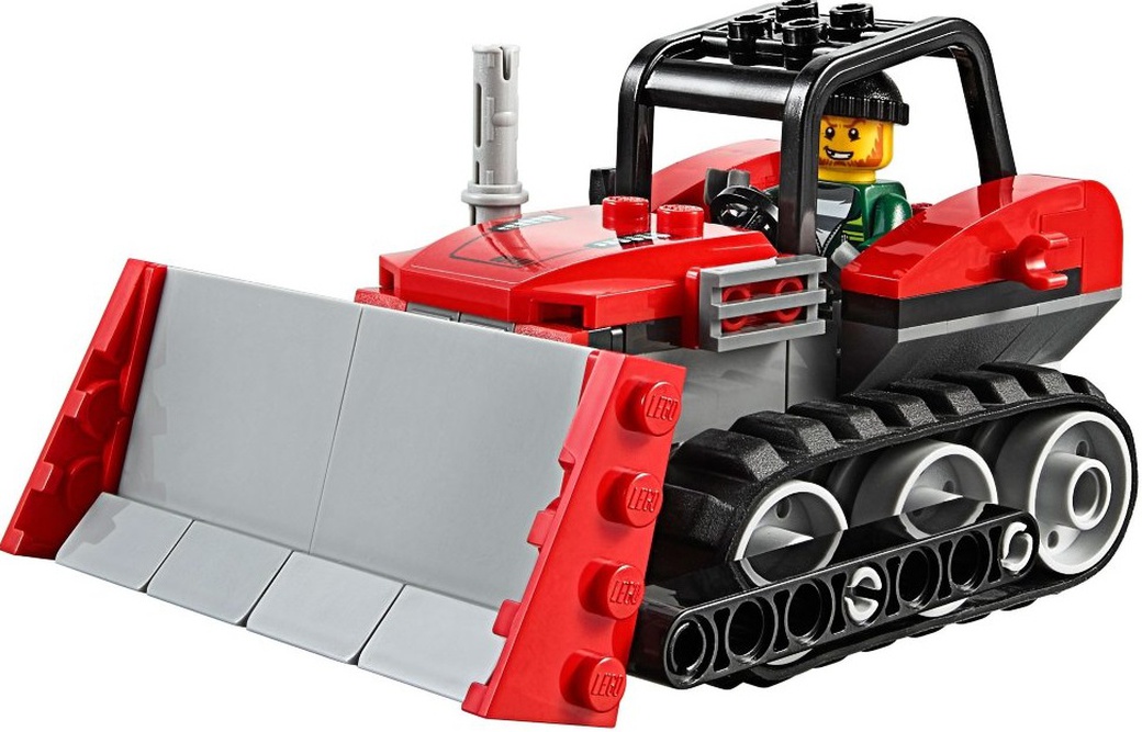 Lego City Ограбление на бульдозере конструктор 60140 фото