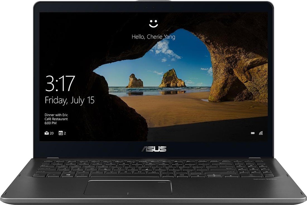 Ноутбук Asus UX561UA (Intel i5 8250U/8Gb/512Gb SSD/No ODD/15.6" FHD IPS Touch Glare/Cam/Wi-Fi/Windows 10) серый фото