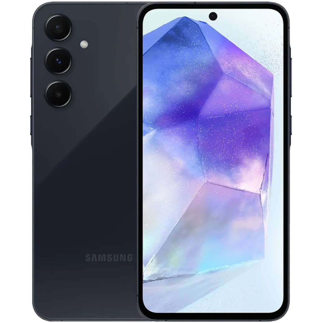 Смартфон Samsung Galaxy A55 8/256GB Тёмно-синий фото