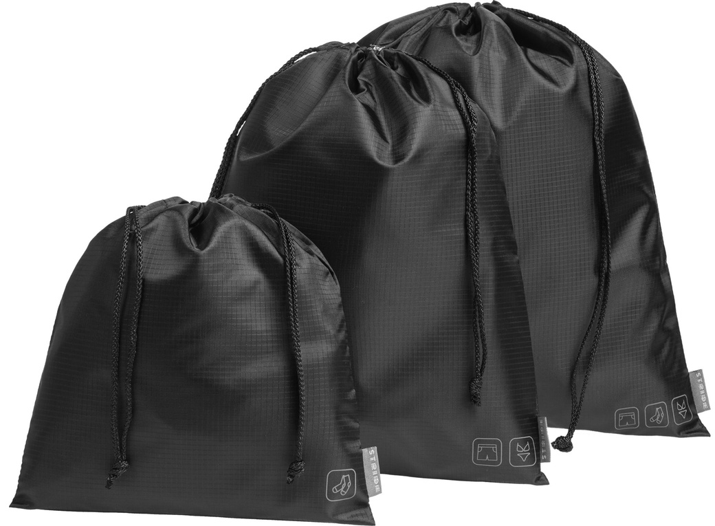 Дорожный набор сумок Stora, черный фото