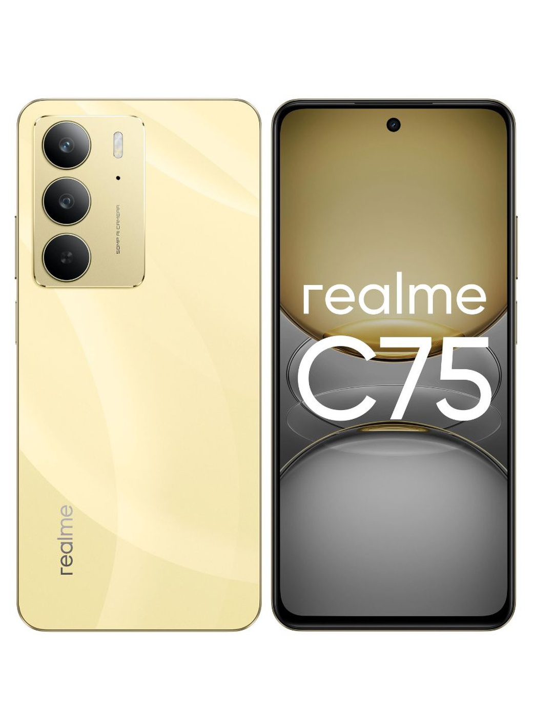 Смартфон Realme C75 8/256GB Золотистый фото