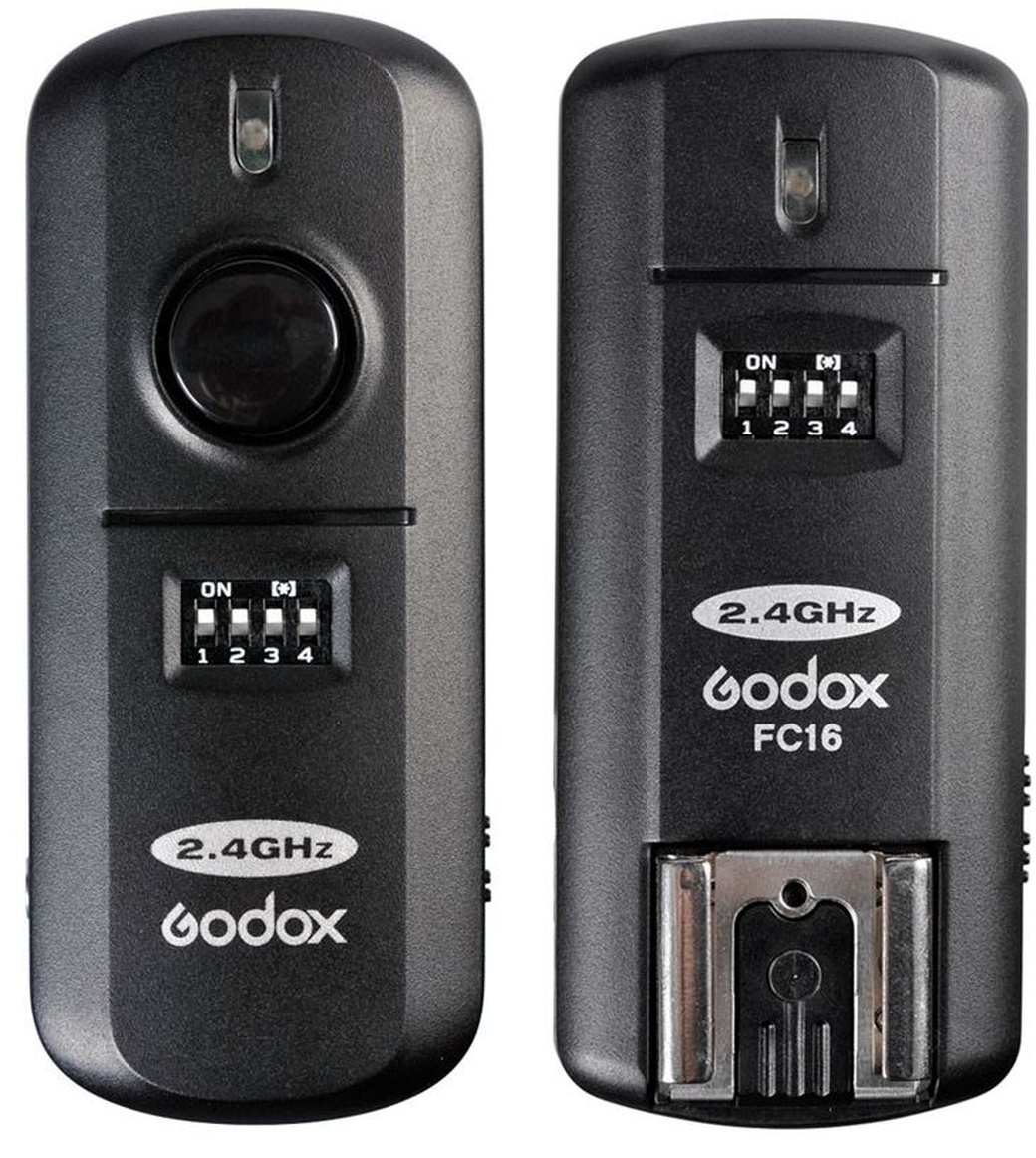 Пульт ДУ Godox FC-16 2,4 ГГц 16 для Nikon D5100 D90 D7000 D7100 D5200 D3100 D3200 фото