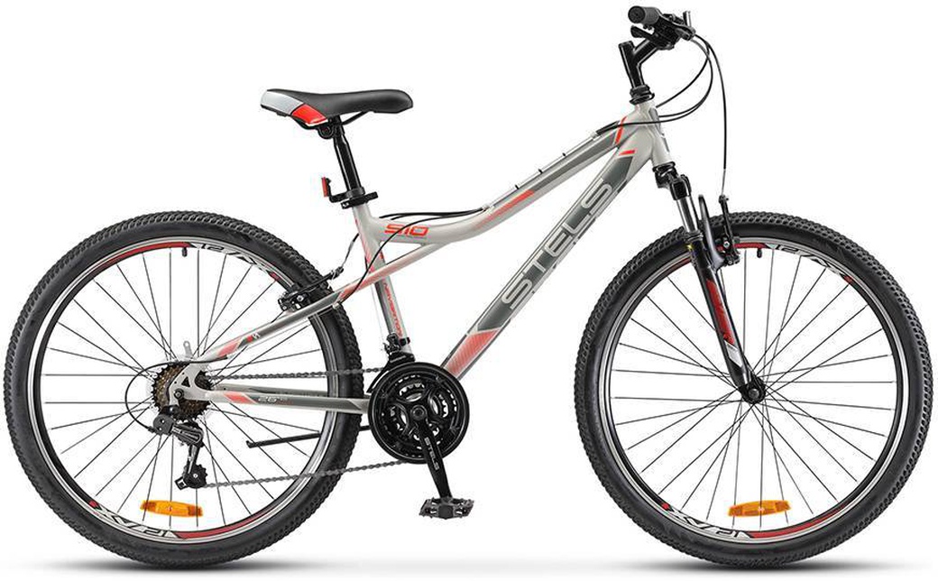 Велосипед Stels Navigator 510 V V030 Серый/Красный (LU090376) 14" фото