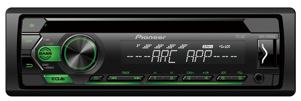Автомагнитола CD Pioneer DEH-S120UBG 1DIN 4x50Вт фото