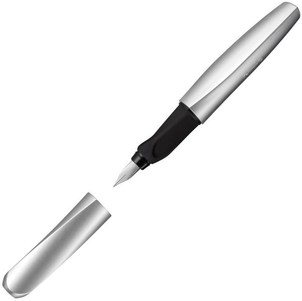 Pelikan Office Twist - Silver, перьевая ручка, M фото