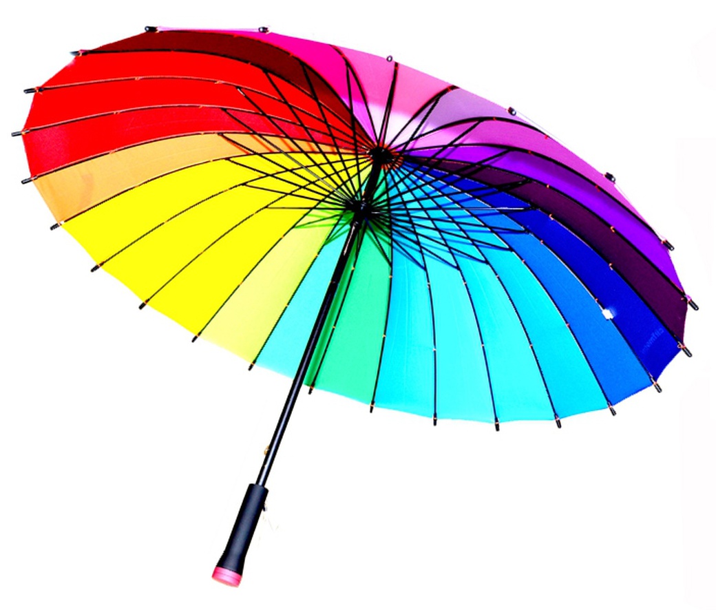 Какие зонтики лучше. Зонт Euroclim. Зонт-трость «Радуга». Зонт-трость Радужный. Радужный зонтик трость.