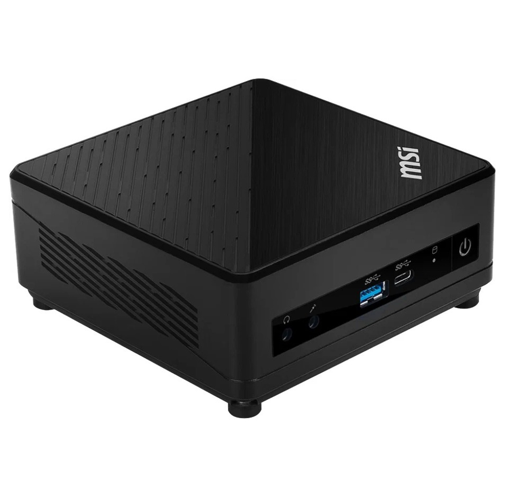 Неттоп MSI Cubi 5 10M-817XRU (i5 10210U/8GB/512GB SSD/Integrated/WiFi/BT/noOS/1Y) черный фото