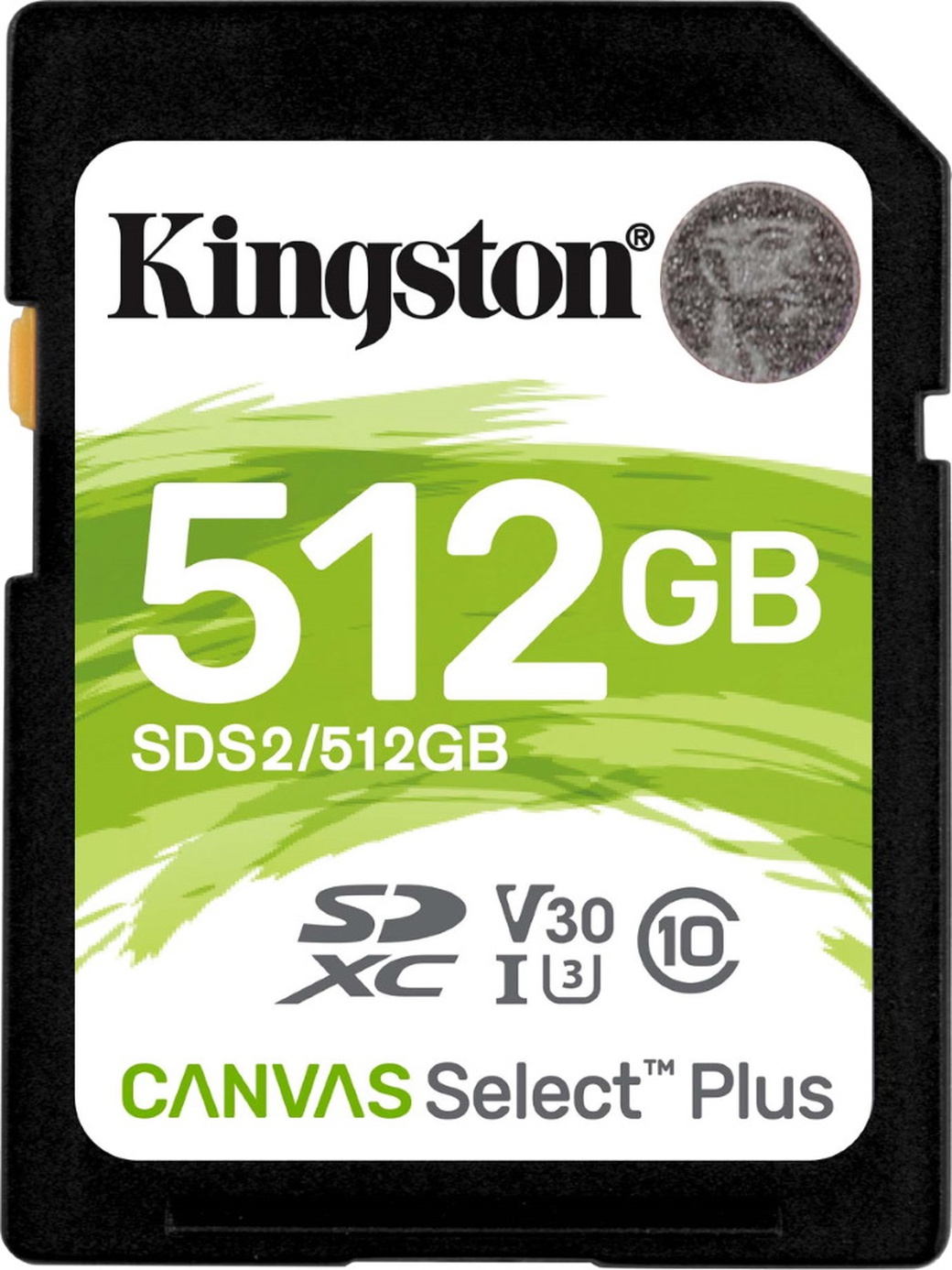 Карта памяти Kingston microSDXC Canvas Select Plus Class 10 UHS-I U3 (100/85 Mb/s) 512GB фото